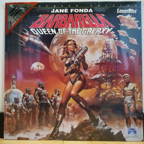 Barbarella Queen of the Galaxy US LD Laserdisc LV6812-WS Widescreen