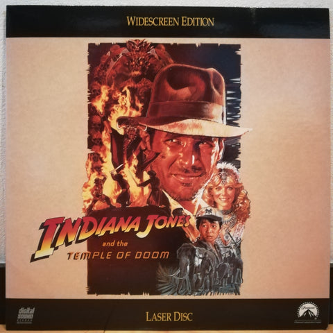 Indiana Jones and the Temple of Doom US LD Laserdisc LV-1643-2WS