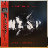 W.A.S.P. First Blood Last Visions WASP Japan LD Laserdisc TOLW-3168