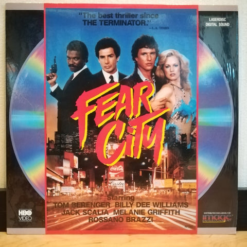 Fear City LD US Laserdisc ID7649HB