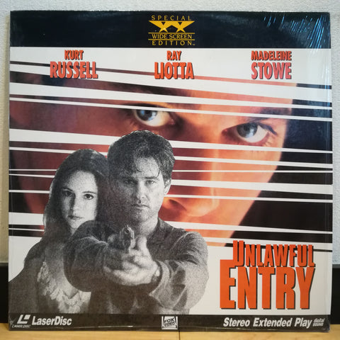 Unlawful Entry LD US Laserdisc 1977-85