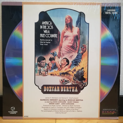 Boxcar Bertha LD US Laserdisc ID7521VE