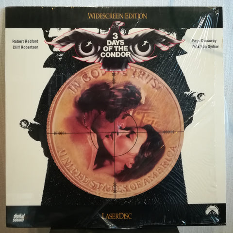 3 Days of the Condor LD US Laserdisc LV8803-WS