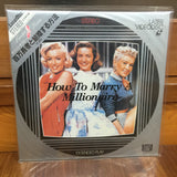 How to Marry a Millionaire Japan LD Laserdisc FY558-25MA