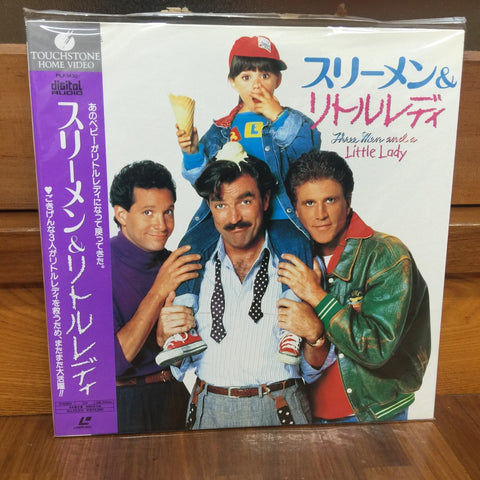 Three Men and a Little Lady Japan LD Laserdisc PILF-1430