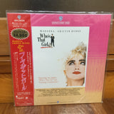 Who's That Girl Japan LD Laserdisc NJL-11758 Madonna