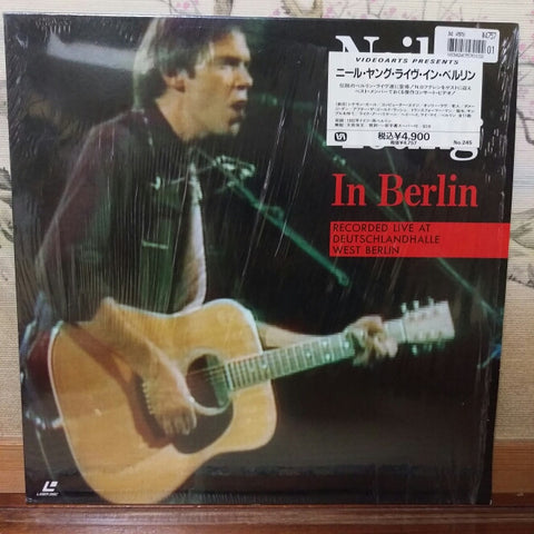 Neil Young In Berlin Japan LD Laserdisc VALJ-3245