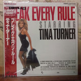 Tina Turner Break Every Rule Japan LD Laserdisc L050-1084