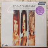 Bananarama Greatest Hits Collection Japan LD Laserdisc VAL-3083