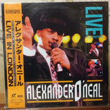 Alexander O'Neal Live In London Japan LD Laserdisc TELP-58041