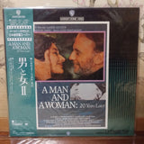 A Man and a Woman 20 Years Later Japan LD Laserdisc NJL-11634