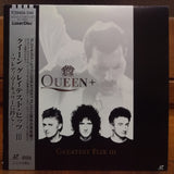 Queen Greatest Flix III Japan LD Laserdisc TOLW-3316